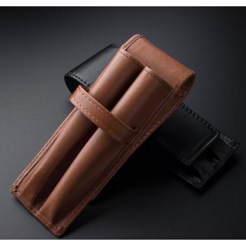 Bolso de Cuero para Bolígrafos Premium