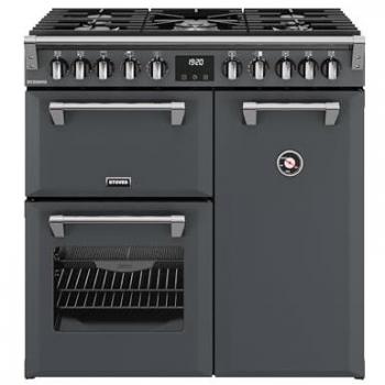Stoves 90DF Richmond 90cm Dual Fuel Range Cooker in Anthracite