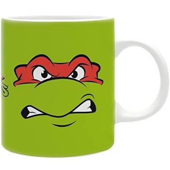 Tazza Ceramica Tartarughe Ninja 320 ml - Raffaello e Michelangelo