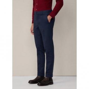 Pantaloni Chino Uomo Sloane Fit Blu Marino 40