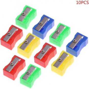 Single Hole Pencil Sharpeners, 10 Count