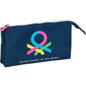 Portatodo Triple Benetton 'Corazones' - Safta