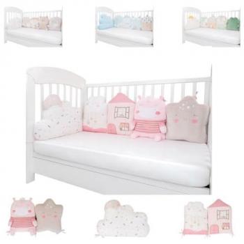 Kikkaboo Oreillers en Peluche pour Cuna Hippo Dreams