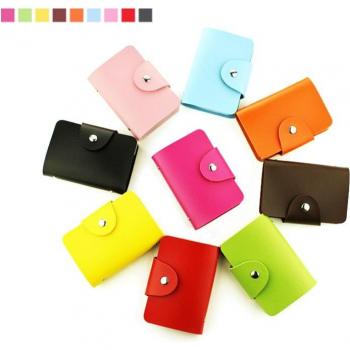 Coloffice 24 Pockets PU Business Card Book