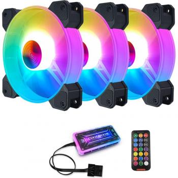 Gorgeous RGB 120mm PC Case Fan by COOLMOON