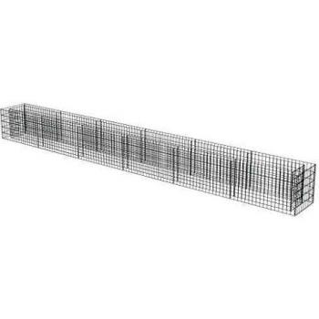 VidaXL Gabionen-Hochbeet aus verzinktem Stahl 540×50×50 cm