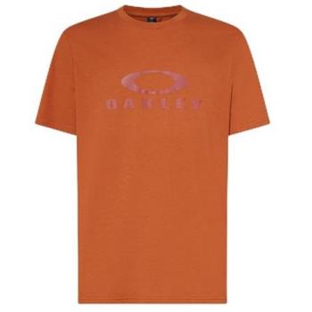Tee Oakley O‑Bark 2.0 Manga Corto Naranja S