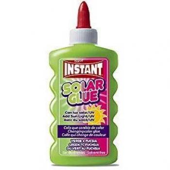 Cola instantánea solar verde