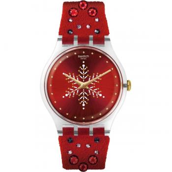 Unisex Swatch Christmas 2018 Shine Bright Limited Edition Watch SUOZ287S