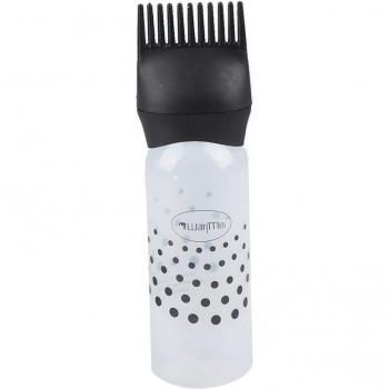 170ml Plastic Hair Dye Comb Bottle