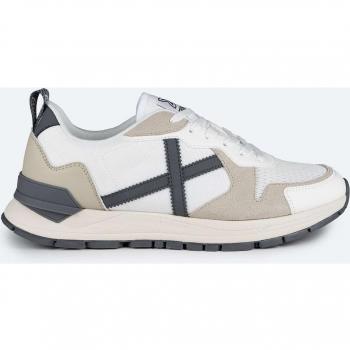Sneakers Munich Avenue bianco beige nero 46