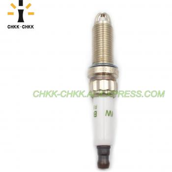 CHKK-CHKK High-Performance Spark Plugs 12120037244 ZGR6STE2 for BMW 135i 325i 335i 523i 528i 530i 740i X6 Z4