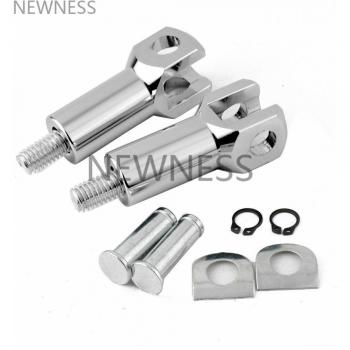2.25 Rear Passenger Foot Peg Support Mount Clevis Kit for Harley Softail Fat Boy 2000-2006