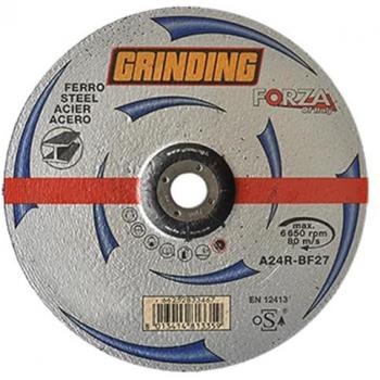 Disco abrasivo da sbavo per metallo Ø 115x6,0mm foro 22,2mm - confezione da 10 pz