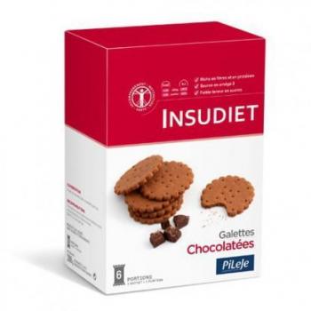 Insudiet Galettes Chocolatées Poudre Sachet 48 G 6