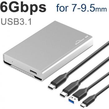 Blueendless Aluminum 2.5 USB 3.0 HDD Caddy