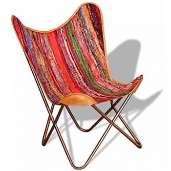 Compact Breeze Wing Chair by Vida XL