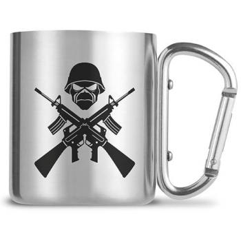 Mug Iron Maiden Unisexe avec Crochet Métallique