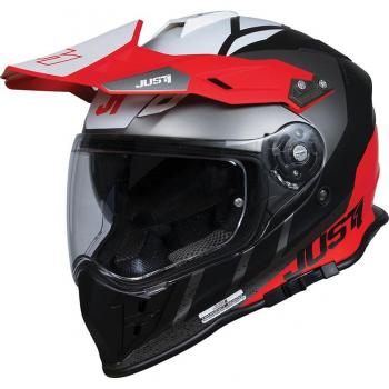 Casco Moto Pro Adventure J34 Fluo Just1 Outerspace 70