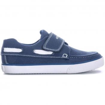 Geox Boys Blue‑White Comfort Trainers