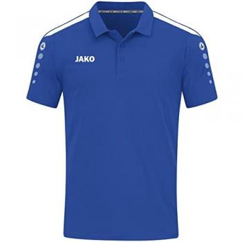 JAKO Power Poloshirt Damen Blau Weiss F400 42
