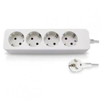 Base múltiple 4 enchufes 1.5m cable gsc 0800212