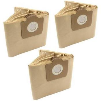 Numatic System 12 Compatible Sand-Coloured Paper Dust Bags - 30 Count
