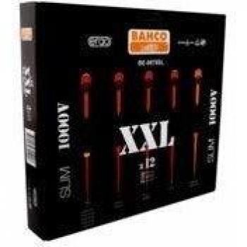 Bahco Ergo 12 Piece Slim VDE Insulated Screwdriver Set