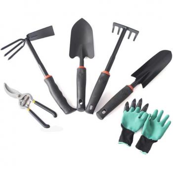 Outilset Mini Jardinière 6 Pièces – Petites Pelles pour Fleurs en Pot