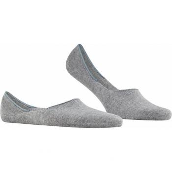 Falke Men's Light Grey Melange Invisible Step Socks 7-8
