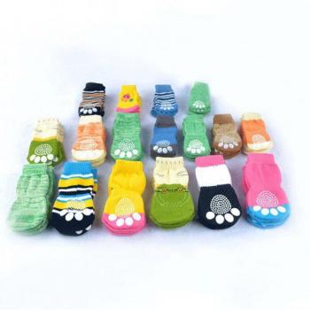 Warm Paws Non-Slip Dog Socks