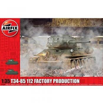 1:35 Scale T34-85 II2 Factory Production Tank by Airfix