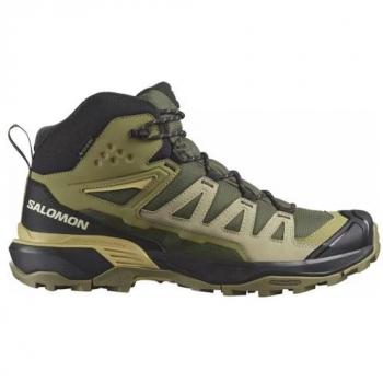 SALOMON Herren Multifunktionsstiefel SHOES X ULTRA 360 MID GTX O - male - Grün - 46 ⅔