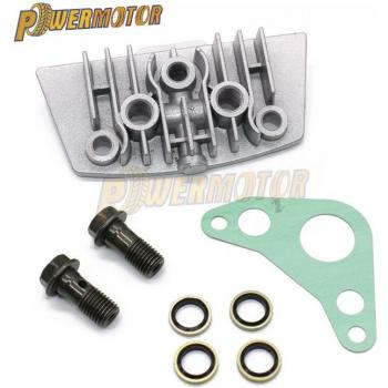 Motorcycle Oil Cooler Adapter for 50cc 70cc 90cc 110cc