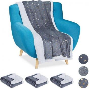 Manta Suave 150x200 cm con Motivo Estrella