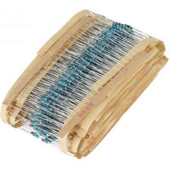 1460Pcs 1/4W Metal Film Resistor Set 1ohm-1Mohm 0.25W Tool
