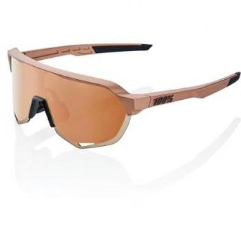 Gafas 100% S2 marrón claro con lentes Hiper marrón claro