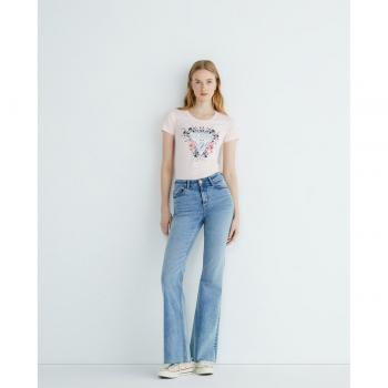 T-SHIRT LOGO FIORI