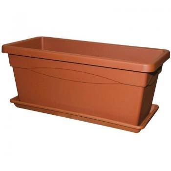 Vaso Rettangolare Deroma Terracotta 80x37xH33 cm