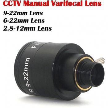 Objectif de caméra de vidéosurveillance HD 2.8-12mm