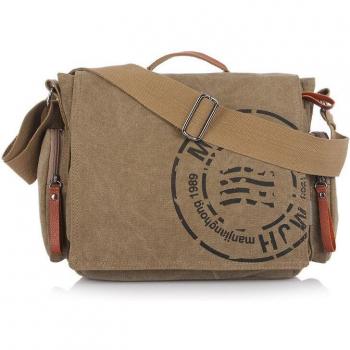 Casual Men's Canvas Laptop Bag
