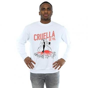 Cruella De Vil Dalmatians Men's Sweatshirt