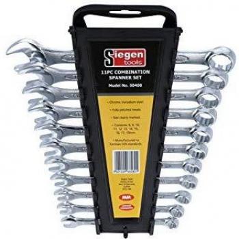 Sealey S0400 Combination Spanner Set 11pc Metric