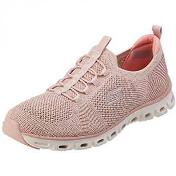 Skechers Women's Glide Step Grand Flash Slip-On Trainers - Pink - Size 7
