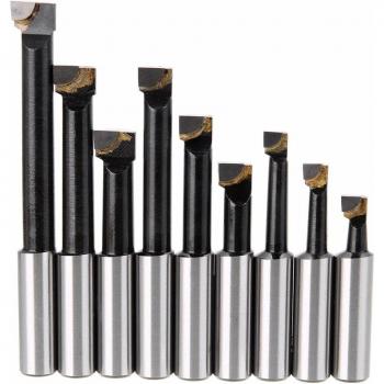 9Pcs Boring Bar Set for 50mm Head
