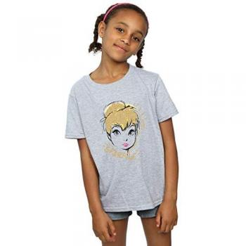 Top Tinkerbell Brillante a Maniche Lunghe
