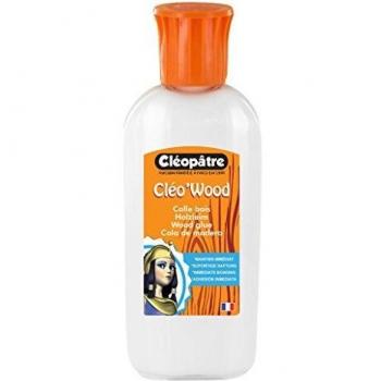 CLÉOPATRE LCC23-100X - Cléopâtre - LCC23-100X - Cléo'Wood - Colle Bois avec Embout Applicateur Transparent - Flacon 100g