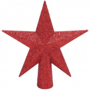 Adorno Estrella Sólido para Árbol de Navidad 15/20Cm