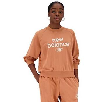 Felpa New Balance Essentials Grafica Crew in French Terry Fleece