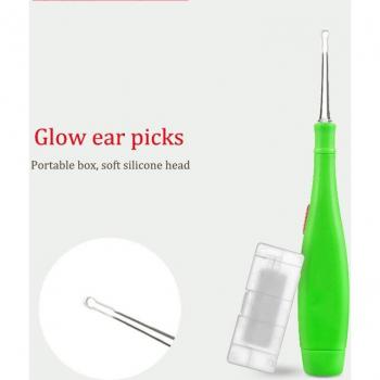 Kids Baby Care Kits Safety LED Flashlight Earwax Removal Tools Set